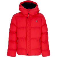 Men’s Essentials Statement Puffer Jacket Fire Redblack Men’s Essentials Statement Puffer Jacket Fire Redblack