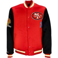College Jacket Men’s NFL Team Legacy Varsity Jacket Safe Redblack College Jacket Men’s NFL Team Legacy Varsity Jacket Safe Redblack