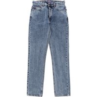Men’s Jeans Pockets Regular Denim Blue Bleached Men’s Jeans Pockets Regular Denim Blue Bleached