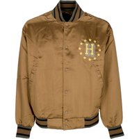 Galactic Stack Baseball Jacket Men’s Bomber Jacket Camel Galactic Stack Baseball Jacket Men’s Bomber Jacket Camel