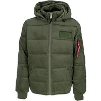 Men’s Puffer Cord Jacket Sage Green Men’s Puffer Cord Jacket Sage Green