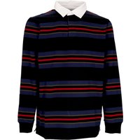 Men’s Long Sleeve Polo Ls Oregon Rugby Shirt Starco Stripeblack