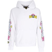 Men’s Hoodie Flowers Hoodie White