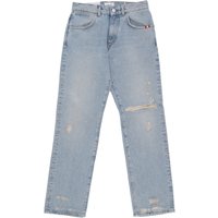 Jeans Man Real Worn Denim Denim