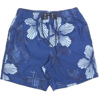 NAUTICA Mens Shorts Blue Floral Casual M W Polyester Blend Swimwear NAUTICA Mens Shorts Blue Floral Casual M W Polyester Blend Swimwear