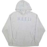 CHAMPION REVERSE WEAVE Mens Grey Reed Wrestling Pullover Hoodie Cotton Blend
