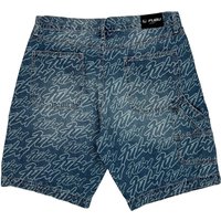 Fubu Denim Shorts – W L Blue Denim