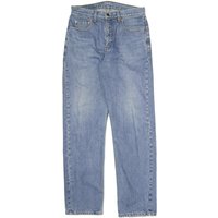 LEVI’S Mens Regular Fit Blue Denim Jeans W L Classic Cotton Blend Zip