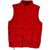 Nike . Puffer Gilet – Large Red Polyester