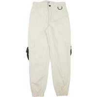 CLOCKHOE Mens Cotton Blend Beige Relaxed Cargo Trousers W L Utility CLOCKHOE Mens Cotton Blend Beige Relaxed Cargo Trousers W L Utility