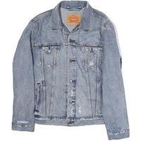 LEVI’S Mens Blue Denim Jacket L Cotton Distressed Button Closure Classic LEVI’S Mens Blue Denim Jacket L Cotton Distressed Button Closure Classic