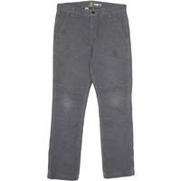 CARHARTT Mens Cotton Blend Grey Regular Straight Fit Trousers W L Workwear CARHARTT Mens Cotton Blend Grey Regular Straight Fit Trousers W L Workwear