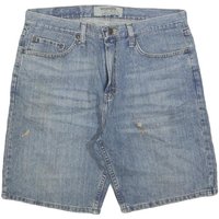 WRANGLER Mens Denim Blue Cotton Blend Casual Shorts M W Authentic Label WRANGLER Mens Denim Blue Cotton Blend Casual Shorts M W Authentic Label