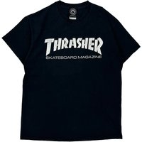 Skateboard Magazine Thrasher Graphic Shirt – Medium Black Cotton