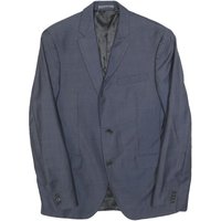 CALVIN KLEIN Mens Blue Wool Blazer Jacket M Classic Tailored Button Casual