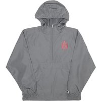 CHAMPION Mens Grey Hoodie Jacket S Polyester Plain Casual Lightweight CHAMPION Mens Grey Hoodie Jacket S Polyester Plain Casual Lightweight