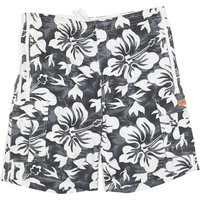 JACK WOLFSKIN Mens Cargo Shorts Black & White Floral L W Drawstring Relaxed JACK WOLFSKIN Mens Cargo Shorts Black & White Floral L W Drawstring Relaxed