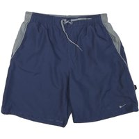 NIKE Mens Shorts Blue & Grey Casual L W Sports Swim Training