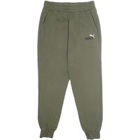 PUMA Mens Joggers Green Slim Tapered M W L Cotton Blend Logo Casual Wear PUMA Mens Joggers Green Slim Tapered M W L Cotton Blend Logo Casual Wear