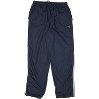 CHAMPION Mens Joggers Navy Blue White Stripe Regular Tapered L W L Sport