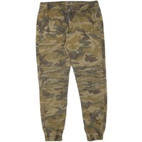 FSBN Mens Cotton Blend Camouflage Relaxed Tapered Trousers W L Casual FSBN Mens Cotton Blend Camouflage Relaxed Tapered Trousers W L Casual