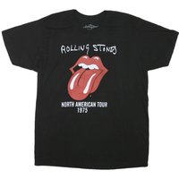 THE ROLLING STONES Mens Black L Graphic Shirt Short Sleeve Crew Neck North THE ROLLING STONES Mens Black L Graphic Shirt Short Sleeve Crew Neck North