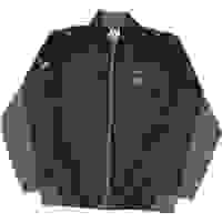 MAJESTIC Mens Black & Grey Colorado Rockies Windbreaker Jacket Polyester MAJESTIC Mens Black & Grey Colorado Rockies Windbreaker Jacket Polyester