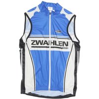 TZAMO Mens Blue Polyester Sleeveless Zip Front Cycling Shirt M Sport Vest TZAMO Mens Blue Polyester Sleeveless Zip Front Cycling Shirt M Sport Vest