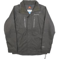 COLUMBIA Mens Grey Jacket S Polyester Blend Zip Outdoor Coat COLUMBIA Mens Grey Jacket S Polyester Blend Zip Outdoor Coat