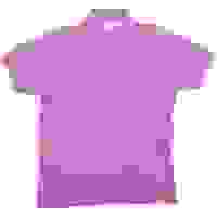 LACOSTE Mens Purple Short Sleeve Plain S Cotton Blend Polo Shirt Classic Fit