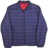 POLO STYLE Mens Blue & Red Lightweight Zip Jacket M Polyester Puffer Stylish POLO STYLE Mens Blue & Red Lightweight Zip Jacket M Polyester Puffer Stylish