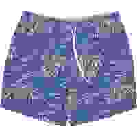 NAUTICA Mens Shorts Blue & Coral Palm Tree Print L W Summer Beach Swimwear NAUTICA Mens Shorts Blue & Coral Palm Tree Print L W Summer Beach Swimwear
