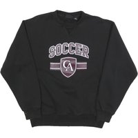 PENNANT Mens Black Soccer Crew Neck M Cotton Blend Casual Sweatshirt PENNANT Mens Black Soccer Crew Neck M Cotton Blend Casual Sweatshirt