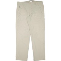 THE NORTH FACE Mens Beige Polyester Blend Regular Fit Straight Leg Trousers W