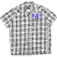 G-STAR Mens Blue & Red Check Shirt L Cotton Blend Casual Summer Button Shirt