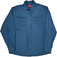 Wrangler Denim Shirt – Blue Cotton