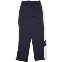 PUMA Mens Joggers Blue & White L W L Slim Fit Track Pants Polyester