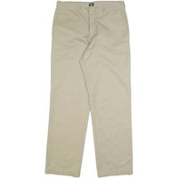 DICKIES Mens Cotton Blend Beige Regular Straight Trousers W L Classic DICKIES Mens Cotton Blend Beige Regular Straight Trousers W L Classic