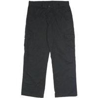 DICKIES Mens Polyester Blend Black Regular Cargo Trousers W L Utility