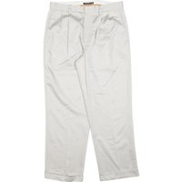 DOCKERS Mens Cotton Blend White Regular Straight Trousers W L Classic Zip DOCKERS Mens Cotton Blend White Regular Straight Trousers W L Classic Zip