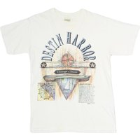 SUTTONS Mens White Destin Harbor Vintage Classic Graphic Shirt M Short Sleeve SUTTONS Mens White Destin Harbor Vintage Classic Graphic Shirt M Short Sleeve