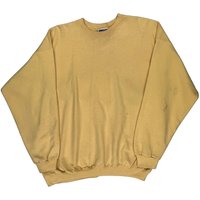 S Blank Hanes Sweatshirt – Large Yellow Cotton S Blank Hanes Sweatshirt – Large Yellow Cotton