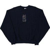 Jerzees Graphic Sweatshirt – Large Navy Cotton Blend Jerzees Graphic Sweatshirt – Large Navy Cotton Blend
