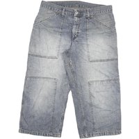 WAVE BOARD Mens Shorts Blue Casual Cotton Blend W Large Pockets WAVE BOARD Mens Shorts Blue Casual Cotton Blend W Large Pockets