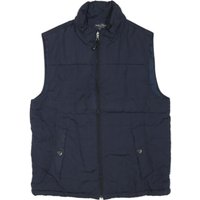 NAUTICA Mens Navy Blue Sleeveless Puffer Jacket M Polyester Blend Zip NAUTICA Mens Navy Blue Sleeveless Puffer Jacket M Polyester Blend Zip