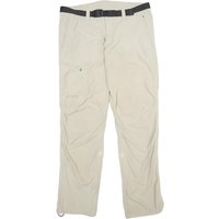 MAIER SPORTS Mens Polyamide Beige Regular Zip Trousers W L Outdoor Hiking MAIER SPORTS Mens Polyamide Beige Regular Zip Trousers W L Outdoor Hiking