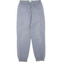 COS Mens Polyester Blend Grey Regular Fit Cargo Trousers W L Elasticated