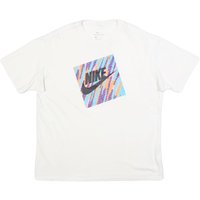 NIKE Mens White Graphic Shirt L Short Sleeve Crew Neck Crazy Wild Text Print NIKE Mens White Graphic Shirt L Short Sleeve Crew Neck Crazy Wild Text Print