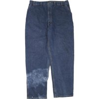 CARHARTT Mens Jeans Blue Regular Straight Denim Medium W L Workwear CARHARTT Mens Jeans Blue Regular Straight Denim Medium W L Workwear