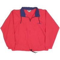 UZZI Mens Red & Navy Zip Jacket M Polyester Blend Plain Sporty Outdoor UZZI Mens Red & Navy Zip Jacket M Polyester Blend Plain Sporty Outdoor